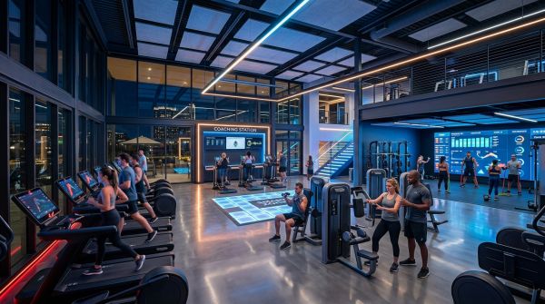 Explore la salle de sport nouvelle génération : design, tech et coaching