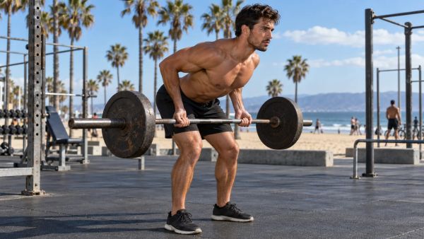 Muscle ton dos avec la technique du rowing Yates
